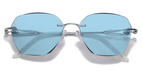ISSILO Rimless R136 M Tint Blue