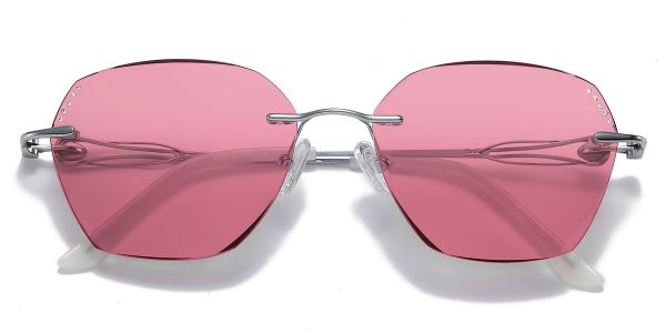 ISSILO Rimless R136 M Tint Pink