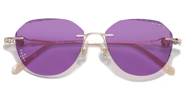ISSILO Rimless R137 L Tint Purple