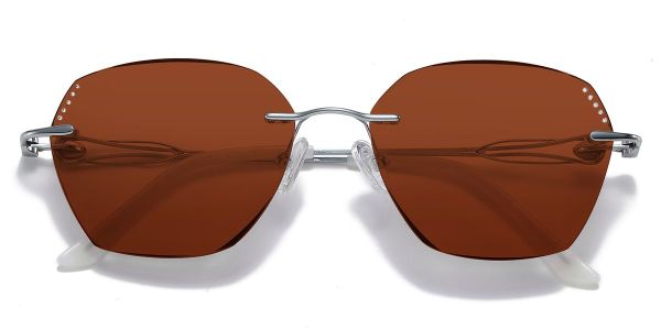 ISSILO Rimless R136 M Tint Brown