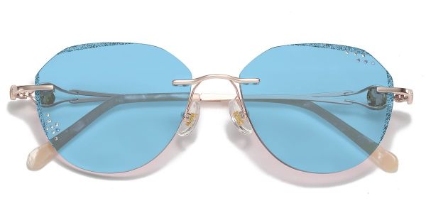 ISSILO Rimless R137 L Tint Blue